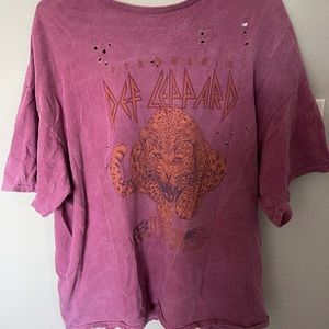 Urban Outfitters Oversized Band Tee